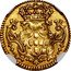 Brazil 800 Reis Joao V 1743 B KM# 123 coin reverse
