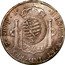 Brazil 960 Reis Joao Prince Regent Countermarked Coin ND KM# 331.1 HISPAN ET IND REX TS 8R P I coin reverse