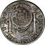 Brazil 960 Reis Joao Prince Regent Countermarked Coin ND KM# 352 8R P I HISPAN ET IND REX coin reverse