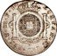 Brazil 960 Reis Joao Prince Regent Countermarked Coin ND KM# 350 HISPAN ET IND REX 8R P J coin reverse