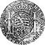 Brazil 960 Reis Mato Grosso Countremarked ND KM# 331.2 HISPAN ET IND REX 8 R P J coin reverse