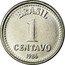 Brazil Centavo National Arms 1986 KM# 600 BRASIL 1 CENTAVO 1986 coin reverse