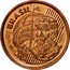 Brazil Centavo Cabral. T Fully Inside Stripes 1998 KM# 647 BRASIL CABRAL coin obverse