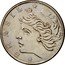 Brazil Cruzeiro Liberty 1974 KM# 581a BRASIL coin obverse