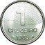 Brazil Cruzeiro Sugar Cane 1985 KM# 598 1 CRUZEIRO 1985 coin reverse
