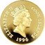 Cook Islands Five Dollars Elizabeth II Polar bears 1996  ELIZABETH II COOK ISLANDS RDM 1996 coin obverse