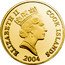Cook Islands Four Dollars Dolphins. Eliabeth II 2004 RDM ELIZABETH II COOK ISLANDS 2004 coin obverse