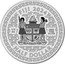 Fiji Half Dollar (Lunar Year of the Dragon. Tail) FIJI 2024 HALF DOLLAR 1/4 OZ .999 FINE SILVER coin obverse