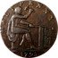 UK Halfpenny (Warwickshire. Wilkinson. Vulcan) HALFPENNY. 1793 coin reverse