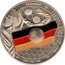 Cook Islands One Dollar Elizabeth II FIFA World Cup 2006 2001  GERMANY FOOTBALL WORLD CUP 2006 ONE DOLLAR coin reverse