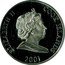 Cook Islands One Dollar (Football World Cup.Germany) ELIZABETH II COOK ISLANDS 2001 coin obverse