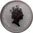 Cook Islands One Dollar (Princess Diana.) RDM 1 OZ SILVER 999 ELIZABETH II COOK ISLANDS 1997 coin obverse