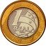 Brazil Real 100th Anniversary of the Birth of Juscelino Kubitschek 2002 KM# 656 1 REAL 2002 coin reverse