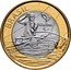 Brazil Real Olympic Games in Rio. Paracanoe 2015 KM# 706 BRASIL RIO 2016 coin obverse
