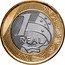 Brazil Real Olympic Games in Rio. Paralympic Athletics 2015 KM# 710 1 REAL 2015 coin reverse