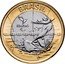 Brazil Real Olympic Games in Rio. Paralympic Swimming 2016 KM# 725 BRASIL RIO 2016 coin obverse