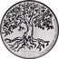 Niue Ten Dollars Tree of Life 2023  BU ALL HIS WORSHIPPER MUST יהוה FIVE TROY OUNCE .9999 FINE SILVER coin reverse