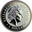 Australia 1 Dollar The Australian Kookaburra (Square Penny Privy) 1999 KM# 399.20 ELIZABETH II AUSTRALIA ∙ 1 DOLLAR ∙ IRB coin obverse