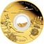 Australia 100 Dollars Treasures of the World - Australia 2014 KM# 2176 TREASURES OF THE WORLD GOLD P NM coin reverse
