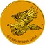 Australia 2 Dollars Wedge-Tailed Eagle 2015 KM# 2209 0.5 GRAM 9999 GOLD P coin reverse