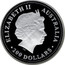 Australia 200 Dollars Australian Kookaburra 2001 KM# 878 ELIZABETH II AUSTRALIA 200 DOLLARS IRB coin obverse