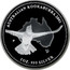 Australia 200 Dollars Australian Kookaburra 2001 KM# 878 AUSTRALIAN KOOKABURRA 2001 1 OZ. 999 SILVER P coin reverse