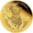 Australia 25 Dollars Australian Koala 2015 AUSTRALIAN KOALA 2015 1/4 OZ 9999 GOLD P IJ coin reverse
