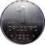 Brazil 1 Cruzeiro (Sugar Cane. Prova) KM# Pr23 1 CRUZEIRO 1980 PROVA coin reverse