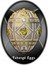 Niue 1 Dollar Alexander Egg 2023 mw Proof FABERGÉ EGGS coin reverse