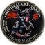 Cook Islands 1 Dollar Draco Magnus 2009 Proof MYSTICALS CREATURES THE BEAST FROM HELL DRACO MAGNUS coin reverse