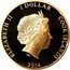 Cook Islands 1 Dollar (Elizabeth II Horsa Gliders At Pegasua Bridge) ELIZABETH II 1 DOLLAR COOK ISLANDS IRB 2014 coin obverse