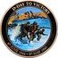 Cook Islands 1 Dollar (Elizabeth II Omaha Beach Landing) D-DAY TO VICTORY 6TH JUNE 1944-8TH MAY 1945 coin reverse
