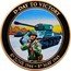 Cook Islands 1 Dollar (Elizabeth II The Battle of the Bulge) D-DAY TO VICTORY 6TH JUNE 1944-8TH MAY 1945 coin reverse