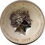 Australia 1 Dollar Year of the Ox. Elizabeth II 2009 P Proof ELIZABETH II AUSTRALIA 1 OZ 999 SILVER 2009 1 DOLLAR IRB coin obverse