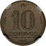 Brazil 10 Centavos (Getulio Dornelles Vargas Pattern) KM# Pn328 10 CENTAVOS 1941 BR coin reverse