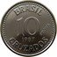 Brazil 10 Cruzados (Coat of Arms. Prova) BRASIL PROVA 10 CRUZADOS 1987 coin reverse