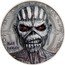 Cook Islands 10 Dollars (Charles III The Book of Souls) THE BOOK OF SOULS IRON MAIDEN coin reverse
