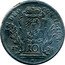 Austria 10 Kreuzer (In Deo Consilium) IN DEO CONSILIUM. 17 10 74 coin reverse