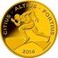 Brazil 10 Reais Olympic Games in Rio. 100 Meters 2014 Proof KM# 685 CITIUS ALTIUS FORTIUS 2014 coin reverse