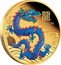 Australia 100 Dollars (Year of the Dragon 龍. Blue dragon) DRAGON 2024 龍 P125 IJ coin reverse