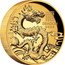 Australia 100 Dollars (Year of the Dragon 龍. High Relief) DRAGON 2024 龍 P125 IJ coin reverse