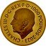 UK 1000 Pounds (Charles III The Lion and The Eagle.) CHARLES III D G REX F D 1000 POUNDS 2023 MJ coin obverse