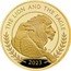 UK 1000 Pounds (Charles III The Lion and The Eagle.) THE LION AND THE EAGLE JM 2023 coin reverse