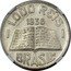 Brazil 1000 Reis (Jose de Anchieta Pattern) KM# Pn303 1.000 RÉIS 1938 BRASIL WT coin obverse
