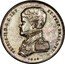 Brazil 10000 Reis (Pedro II Pattern Coin) KM# Pn59 PETRUS.II.D.G.C.IMP. ET.PERP.BRAS.DEF. 1840 coin obverse
