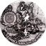 Niue 12 Dollars (Ao Dragon. Antiqued) PUBLIC SEAL OF NIUE ATUA NIUE TUKULAGI NIUE 2024 12 DOLLARS 5OZ AG999 coin obverse