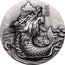 Niue 12 Dollars (Ao Dragon. Antiqued) 甲 辰 coin reverse