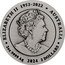 Australia 2 Dollars (Year of the Dragon 龍 2024. Antiqued) ELIZABETH II AUSTRALIA 1952-2022 2OZ 9999 AG 2 DOLLARS JC coin obverse