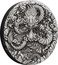 Australia 2 Dollars (Year of the Dragon 龍 2024. Antiqued) 龍 DRAGON 2024 P125 IJ coin reverse