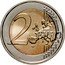Luxembourg 2 Euro (Grand Duke Henri and Grand Duke William II) 2 EURO LL coin reverse